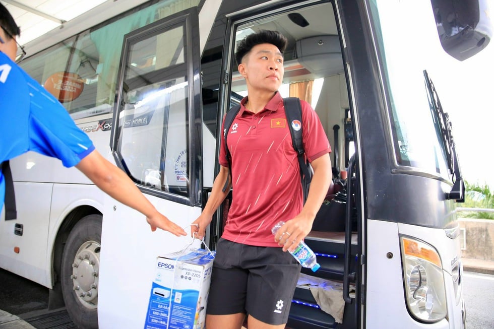 U.23 Việt Nam lên đường dự giải U.23 Đông Nam Á: Quyết mang cúp trở về- Ảnh 5.