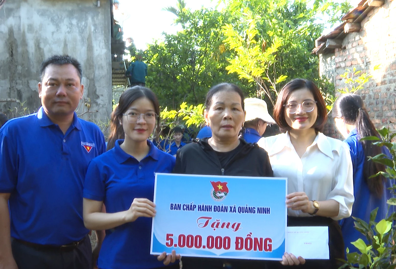 Ủy ban MTTQVN xã Quảng Ninh: Huy động lực lượng hỗ trợ xây dựng nhà ở cho người có công với cách mạng