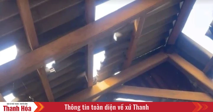 Hỗ trợ hộ dân bị thiệt hại nặng nề do sét đánh