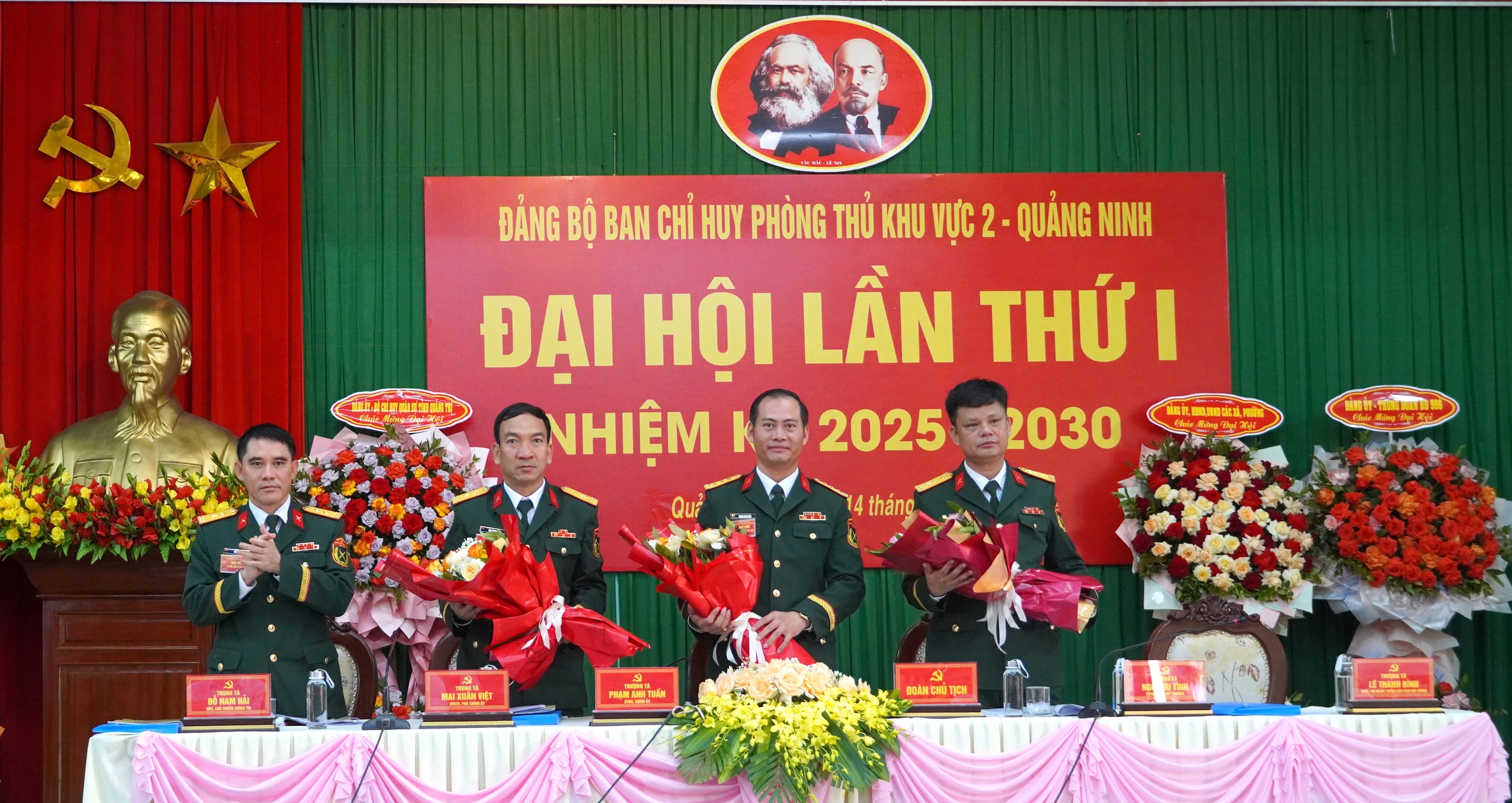 Đại hội Đảng bộ Ban Chỉ huy phòng thủ khu vực 2 - Quảng Ninh lần thứ I