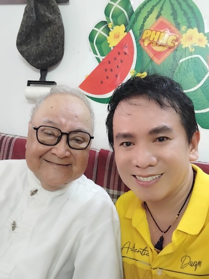 Hùng Minh, Thanh Nguyệt, Phương Bình xúc động khi nghệ sĩ trẻ tri ân - Ảnh 4.