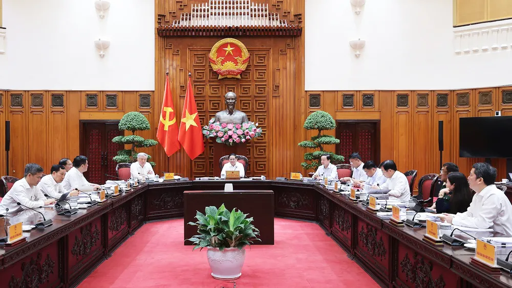 Thường trực Chính phủ họp cho ý kiến về 2 dự án luật quan trọng