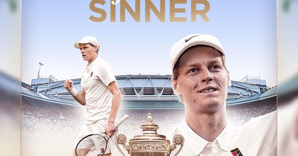 Sinner "báo thù" Alcaraz, tạo nên cột mốc lịch sử cho quần vợt Ý tại Wimbledon