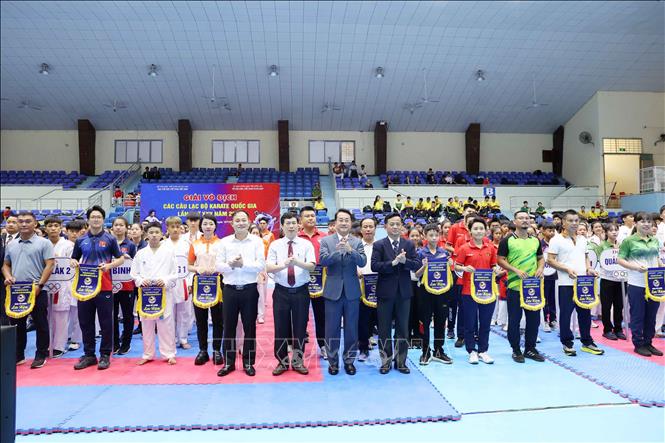 Khai mạc Giải vô địch các Câu lạc bộ Karate quốc gia - Ảnh 1.