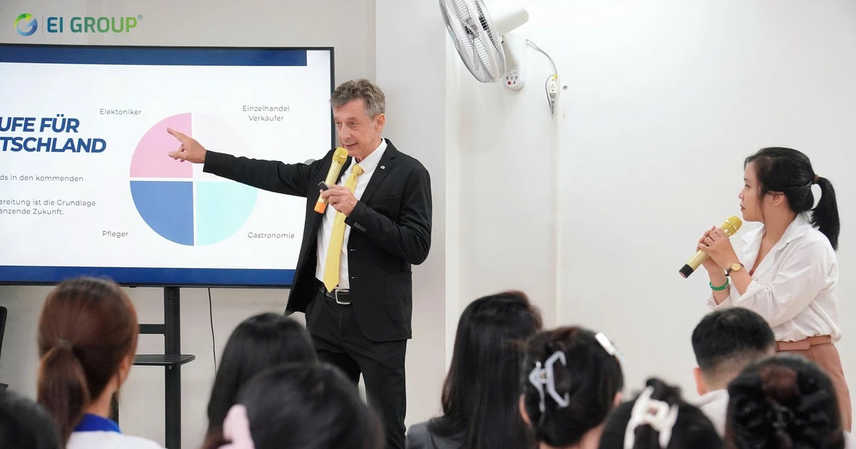 EI Group ភ្ជាប់ឱកាសមាសសម្រាប់យុវជនវៀតណាមទៅធ្វើការនៅប្រទេសអាល្លឺម៉ង់