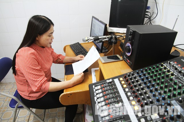 Trao đổi thông tin giữa Cổng Thông tin điện tử và Đài Truyền thanh cấp xã, tạo thuận lợi tiếp cận thông tin cho người dân, doanh nghiệp