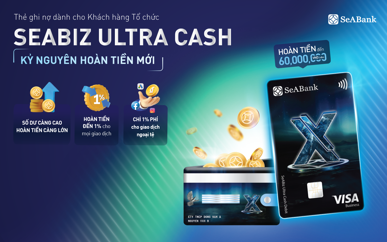 ប័ណ្ណសាច់ប្រាក់ SeABiz Ultra របស់ SeaBank 