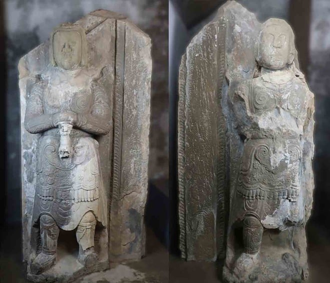 Độc lạ bảo vật quốc gia: Bộ tượng Kim Cương thời Lý còn lại- Ảnh 2.