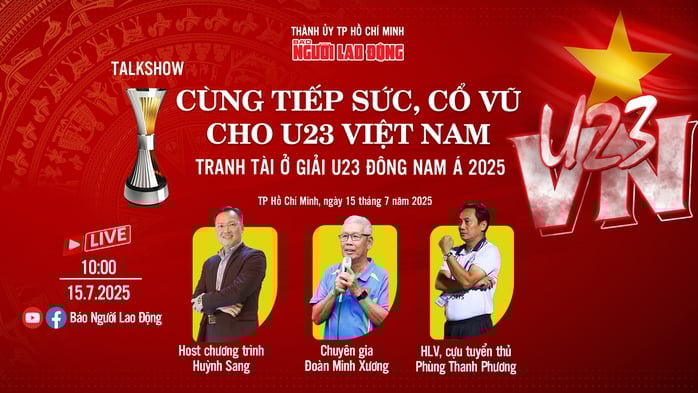 Hấp dẫn Talkshow "Cùng tiếp sức, cổ vũ tuyển U23 Việt Nam"- Ảnh 1.