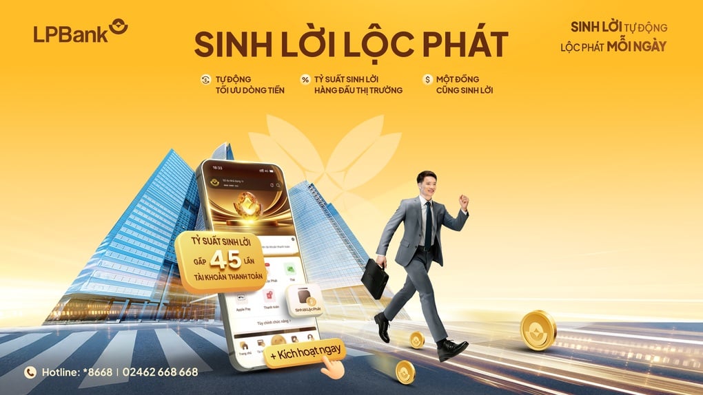 Sinh lời Lộc Phát 2.0: Tài khoản thanh toán có lợi suất tới 4,5%/năm - 1