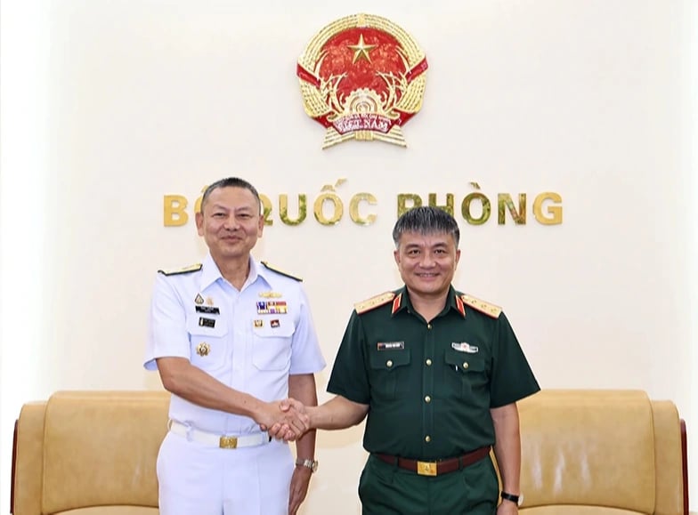 Bộ Quốc phòng ủng hộ hợp tác sâu rộng giữa Hải quân Việt Nam - Thái Lan - Ảnh 1.