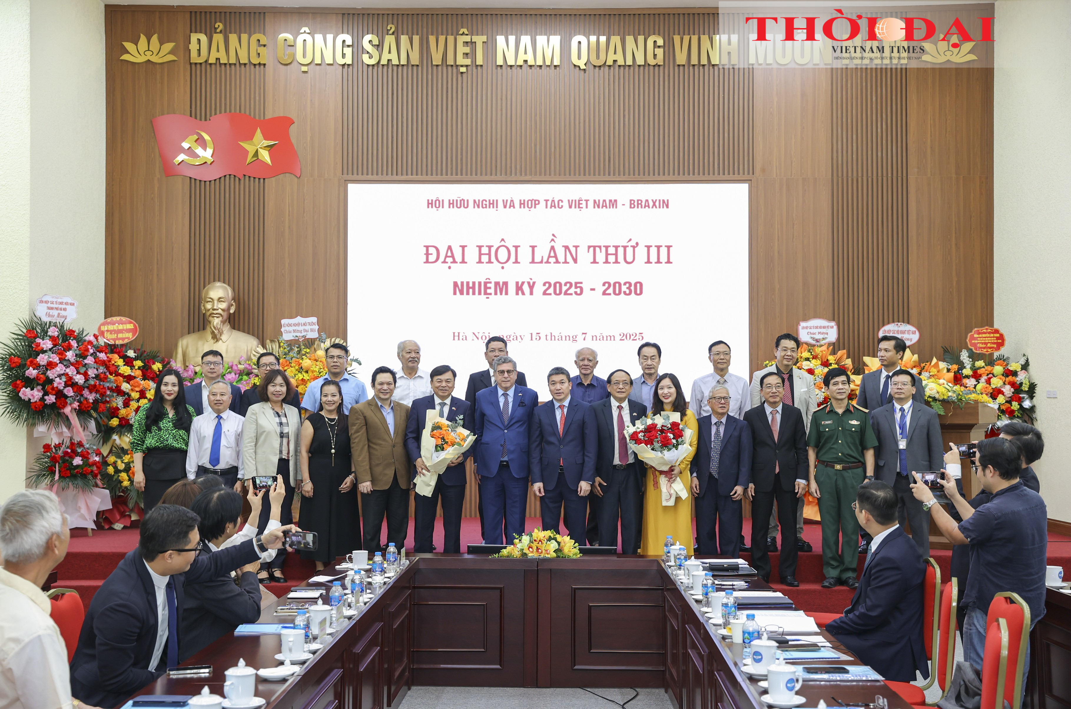 Thứ trưởng Nguyễn Hoàng Hiệp làm Chủ tịch Hội hữu nghị và hợp tác Việt Nam - Brazil nhiệm kỳ 2025-2030