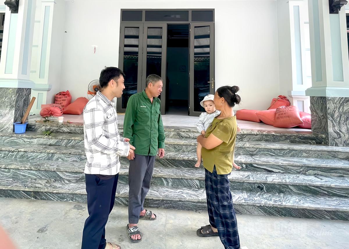 គ្រួសារលោកស្រី Dinh Thi En ភូមិ Na Puc មានជីវភាពល្អប្រសើរ ដោយសារការនាំចេញកម្លាំងពលកម្ម។