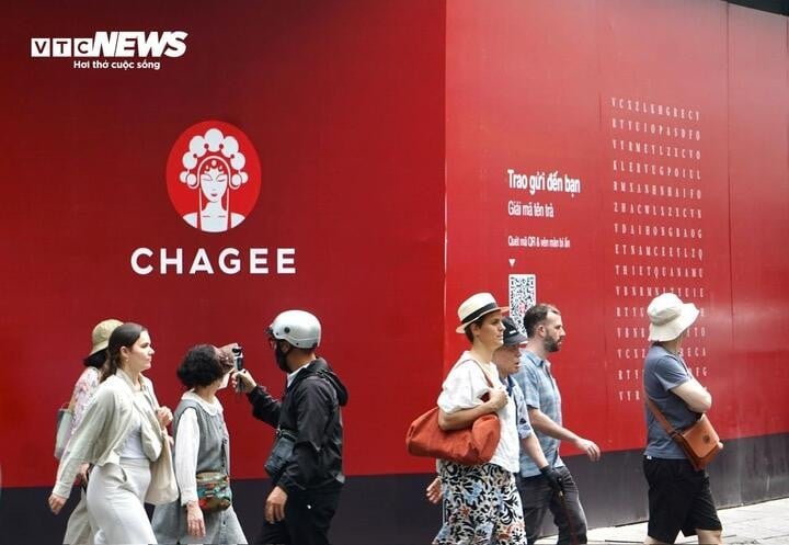 Cửa hàng chưa kịp khai trương đã phải đóng cửa của Chagee tại giao lộ Đồng Khởi - Nguyễn Thiệp (phường Sài Gòn).