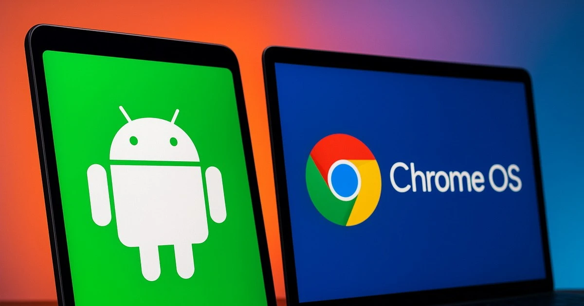 Google sẽ kết hợp Chrome OS và Android thành một nền tảng duy nhất