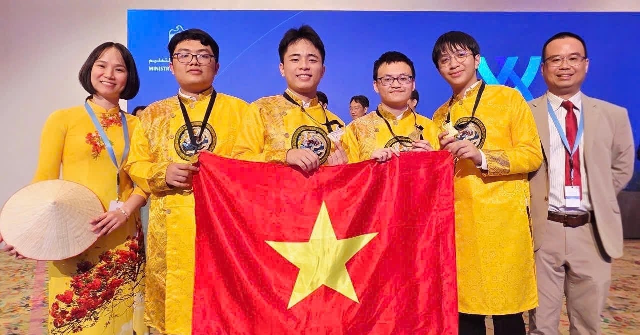 Việt Nam giành 4 Huy chương Vàng Olympic Hóa học quốc tế năm 2025