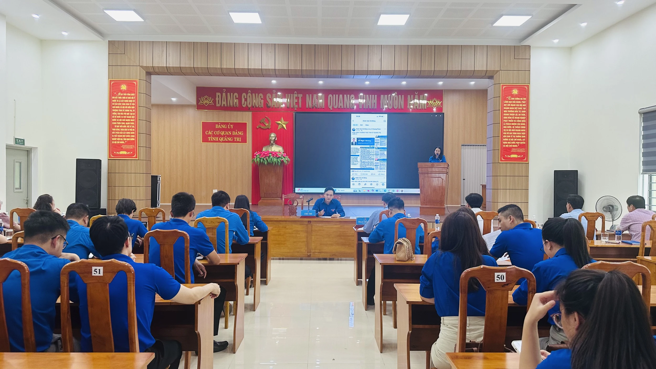Đoàn các cơ quan Đảng tỉnh Quảng Trị tiên phong, xung kích, sáng tạo