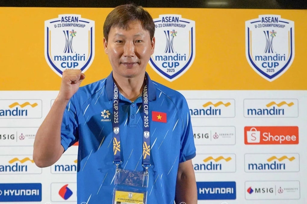 HLV Kim Sang Sik đặt mục tiêu vô địch giải U23 Đông Nam Á 2025 - 1