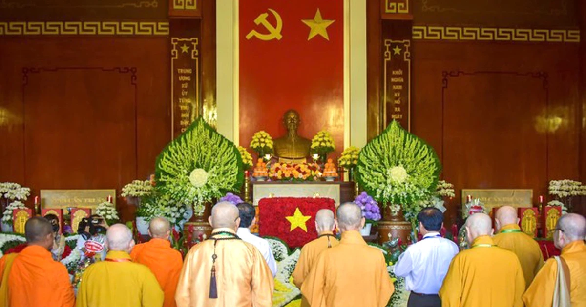 Die vietnamesische buddhistische Sangha organisiert Aktivitäten zur Feier des 78. Jahrestages des Tages der Kriegsinvaliden und Märtyrer