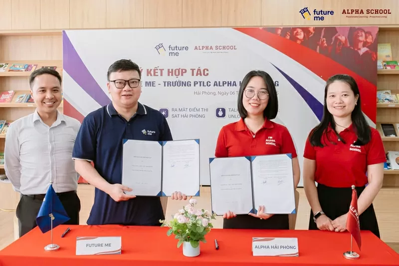Hợp tác chiến lược Future Me & Alpha Hải Phòng: Kiến tạo hệ sinh thái giáo dục quốc tế