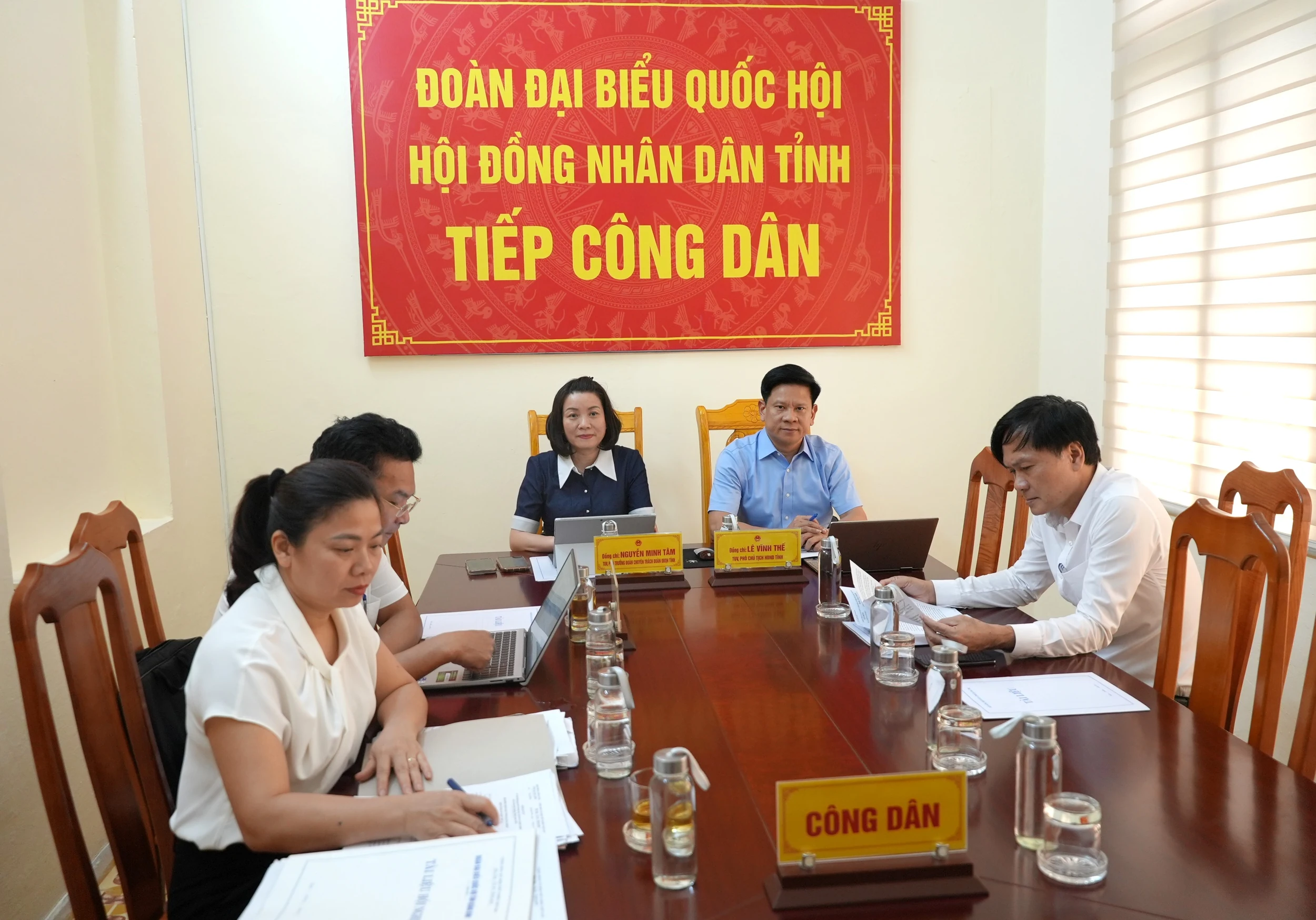 Lãnh đạo tỉnh tiếp công dân định kỳ tháng 7/2025