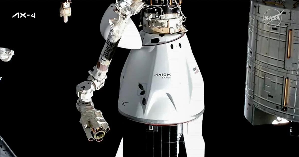 Phi hành đoàn Axiom Mission 4 kết thúc hành trình lịch sử
