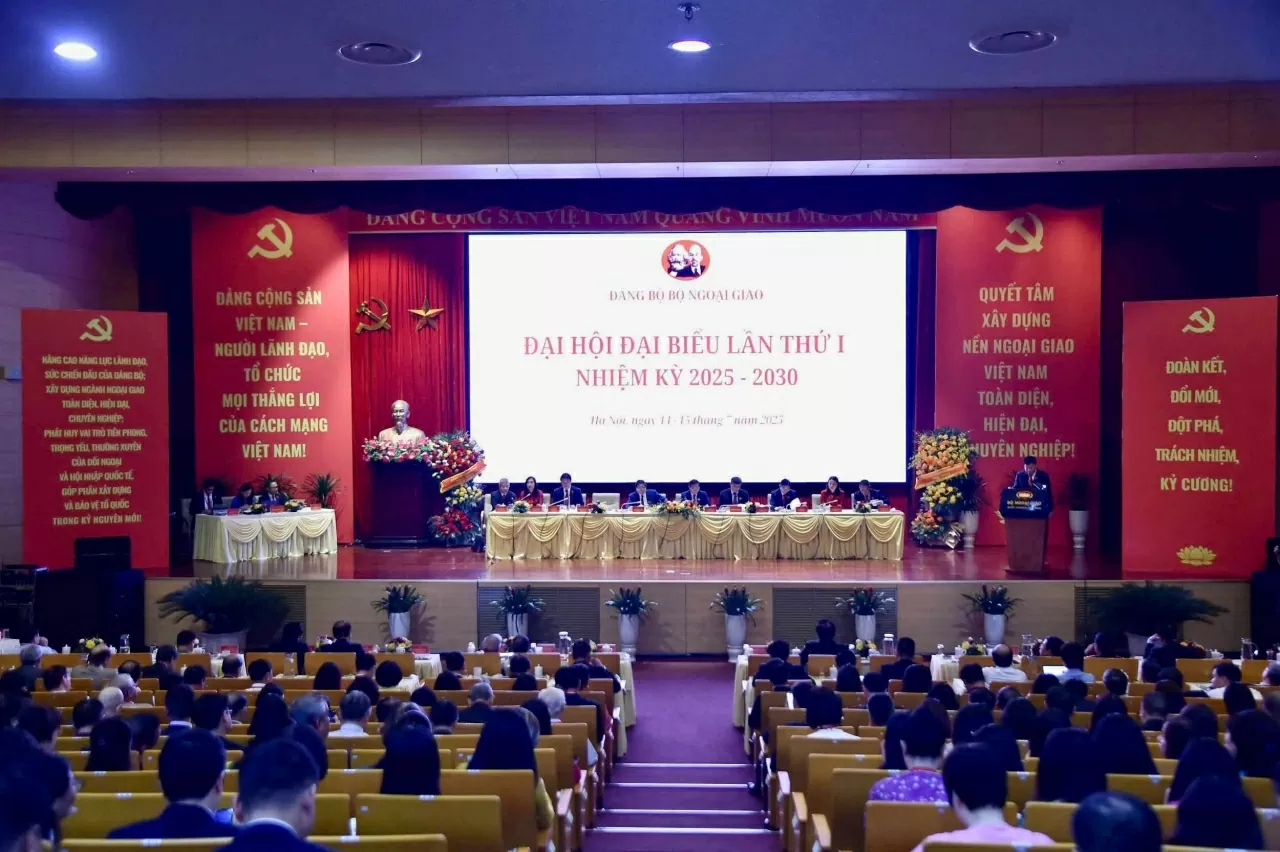 Toàn văn phát biểu của Phó Thủ tướng, Bộ trưởng Ngoại giao Bùi Thanh Sơn tại Đại hội đại biểu Đảng bộ Bộ Ngoại giao lần thứ I, nhiệm kỳ