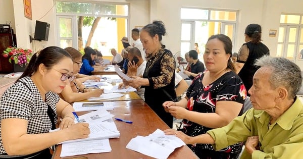 Xã Thượng Phúc: Tiếp nhận hơn 400 hồ sơ trợ cấp người cao tuổi không có lương hưu