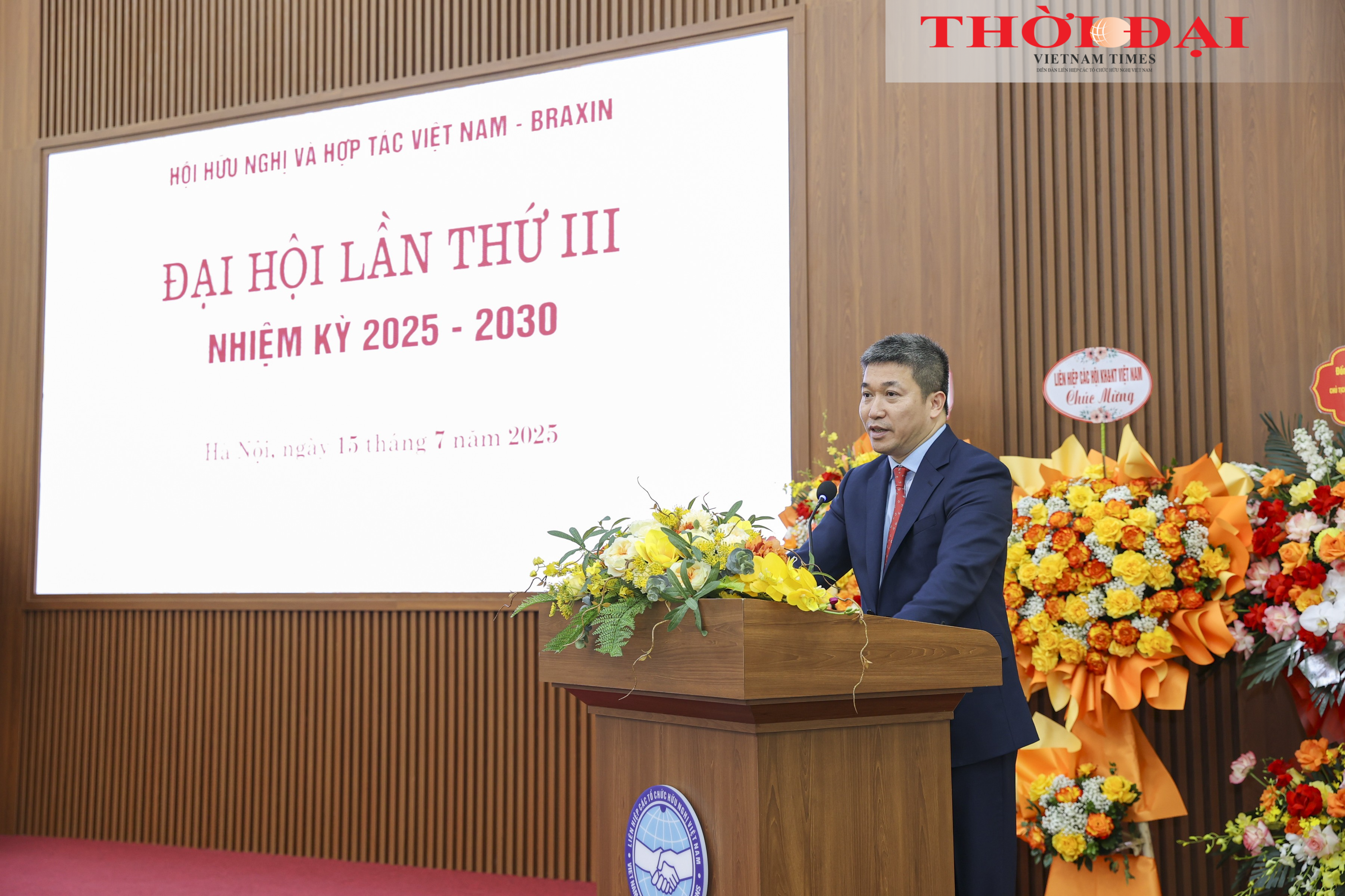 Thứ trưởng Nguyễn Hoàng Hiệp làm Chủ tịch Hội hữu nghị và hợp tác Việt Nam - Brazil nhiệm kỳ 2025-2030