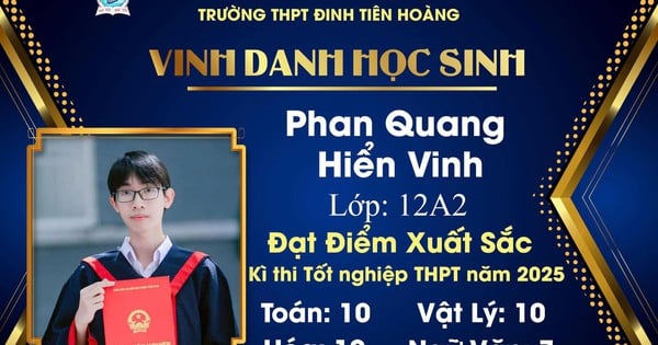 Chân dung thủ khoa khối A của TP HCM đạt điểm tuyệt đối 30/30