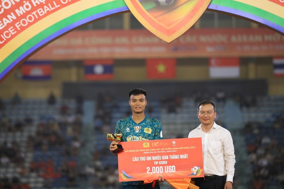 CAND Việt Nam II vô địch giải Bóng đá Công an, Cảnh sát ASEAN mở rộng 2025 - Ảnh 3.