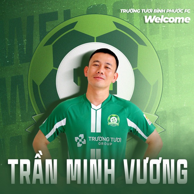 CLB Bình Phước công bố Minh Vương: 'Thương vụ không chỉ mang giá trị chuyên môn, vì...' - Ảnh 1.