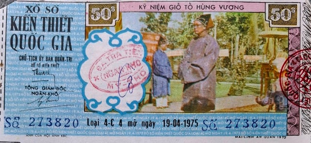 Độc lạ những tờ vé số kiến thiết xưa  - Ảnh 12.
