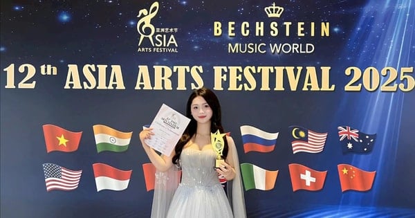 Giọng ca opera Nguyễn Thanh Chúc giành Cúp Vàng Asia Artist Festival 2025