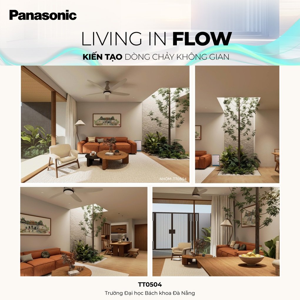 Các tác phẩm xuất sắc tại Cuộc thi thiết kế nội thất Panasonic “Living in Flow” - 5