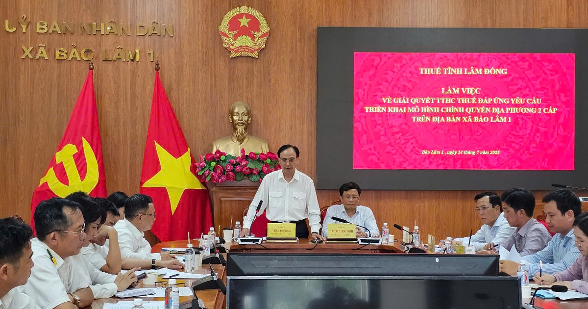 Ngành Thuế Lâm Đồng giải quyết khó khăn, đáp ứng mô hình chính quyền địa phương 2 cấp