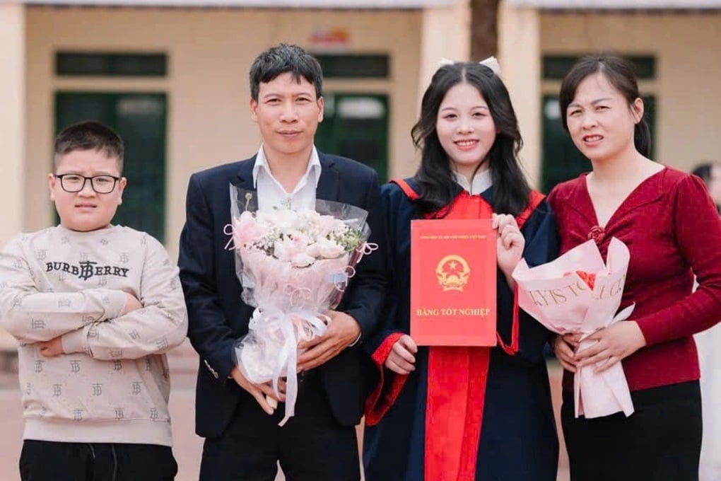 Female valedictorian with 3 points 10 in block A00 in Hung Yen dreams of becoming an entrepreneur - 2