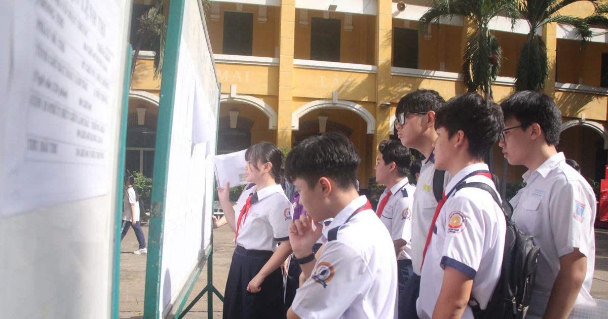 TPHCM dự kiến chọn Ngữ văn, Toán, Ngoại ngữ làm môn thi tuyển sinh 10 năm 2026