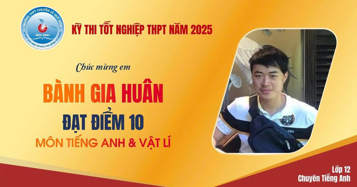 Nhiều điểm 10 kỳ thi tốt nghiệp THPT 2025 ở Gia Lai, có môn tiếng Anh