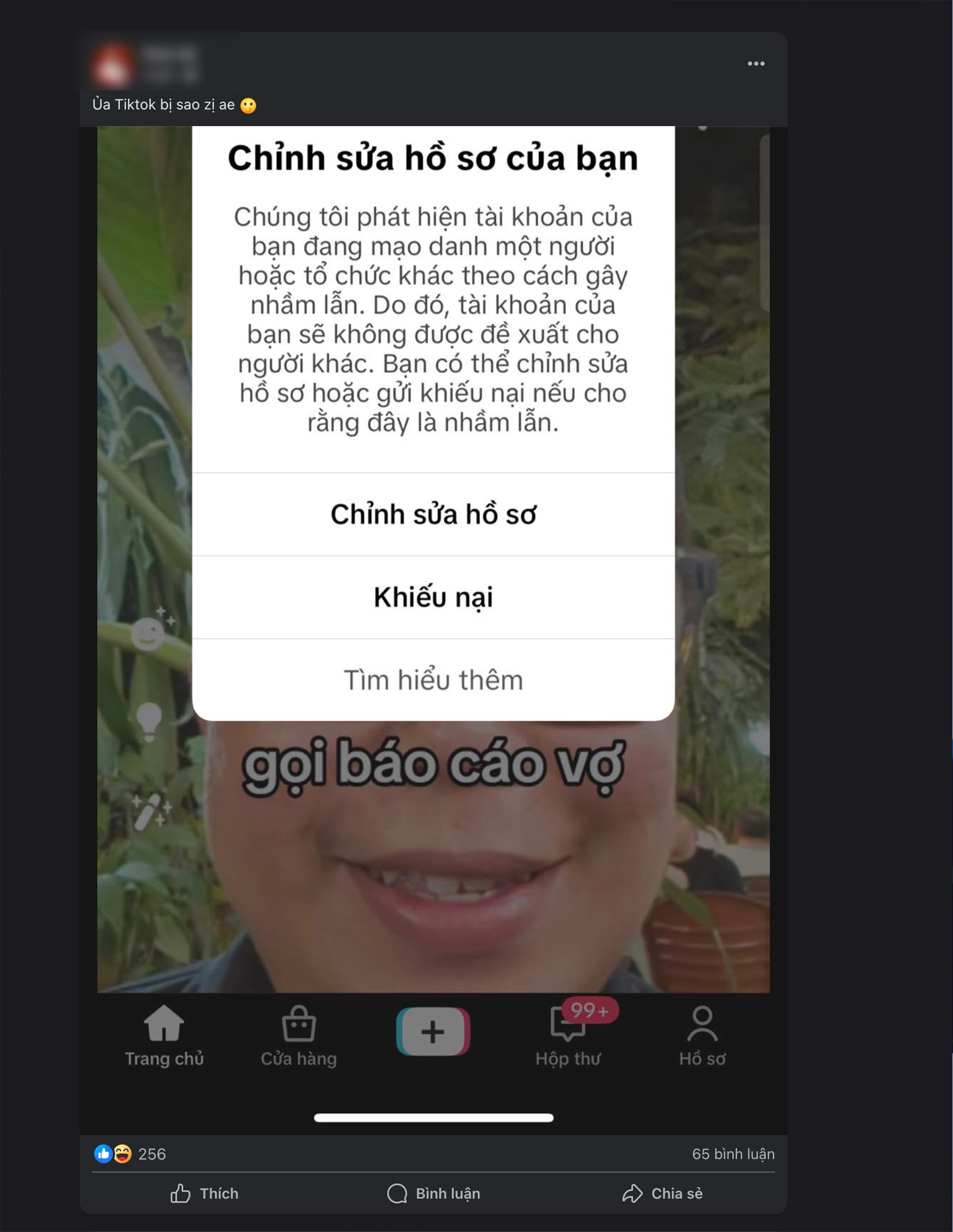 ikTok,  Loi dien rong,  Nguoi dung TikTok,  Ung dung TikTok,  TikTok sap,  Su co TikTok anh 1