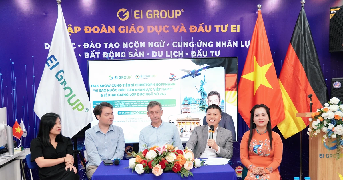 EI Group បើកថ្នាក់ភាសាអាឡឺម៉ង់ និង Talkshow ជាមួយអតីតសមាជិកសភាអាល្លឺម៉ង់