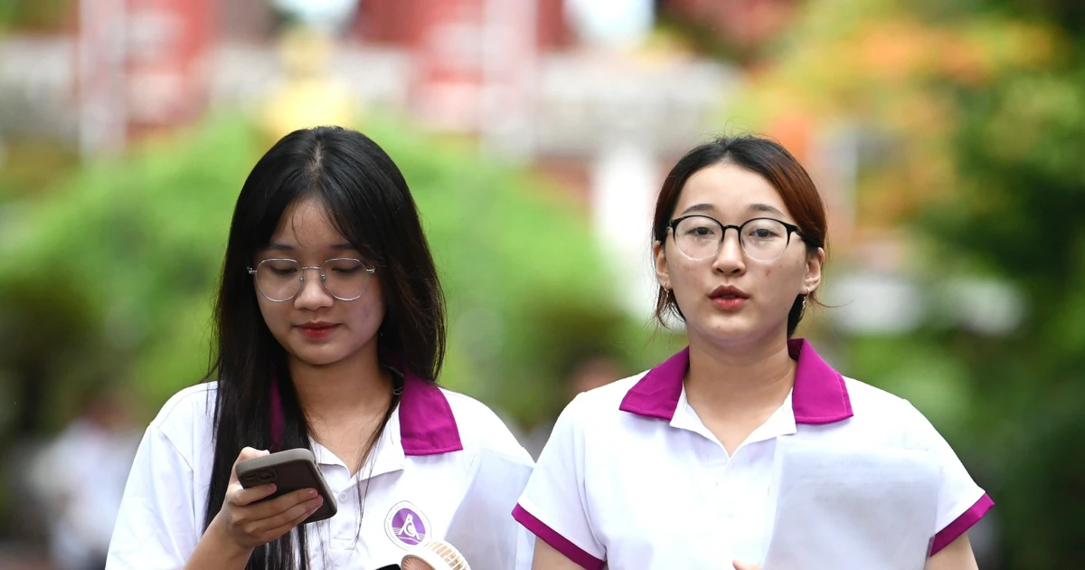 Phổ điểm môn Giáo dục Kinh tế và Pháp luật