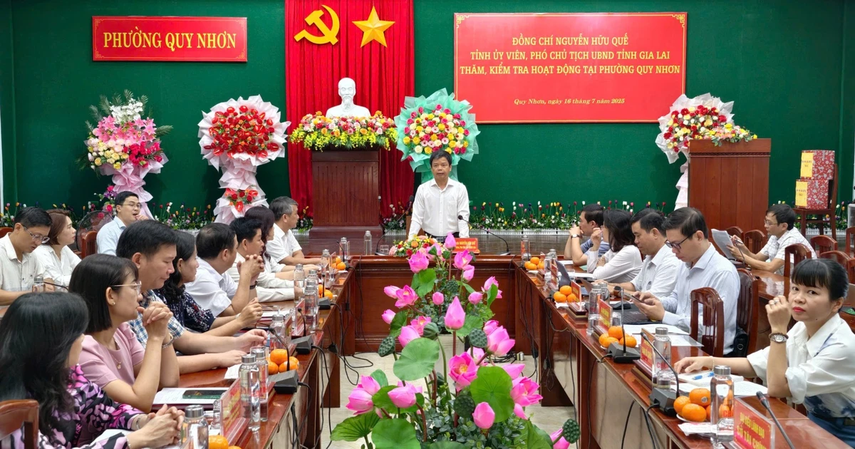 Quy Nhon Ward needs to promote digital transformation in the entire political system