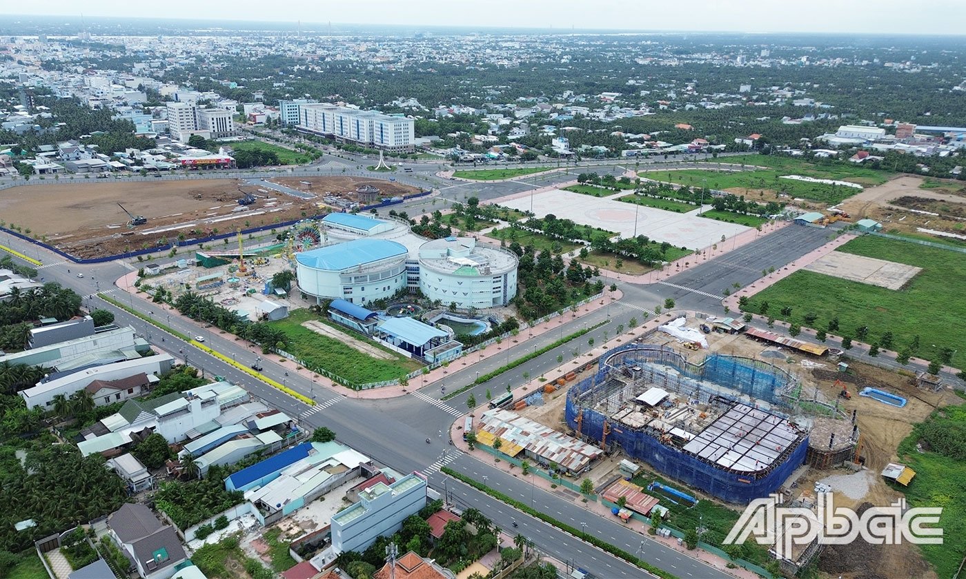 Dự án nhìn từ trên cao.