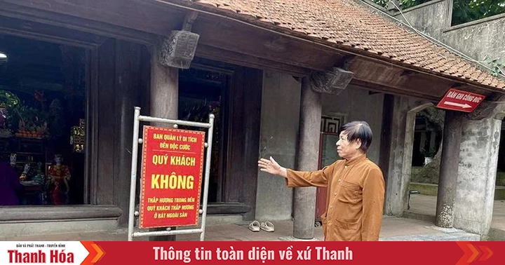 Xây dựng nếp sống văn minh  tại  các  di  tích
