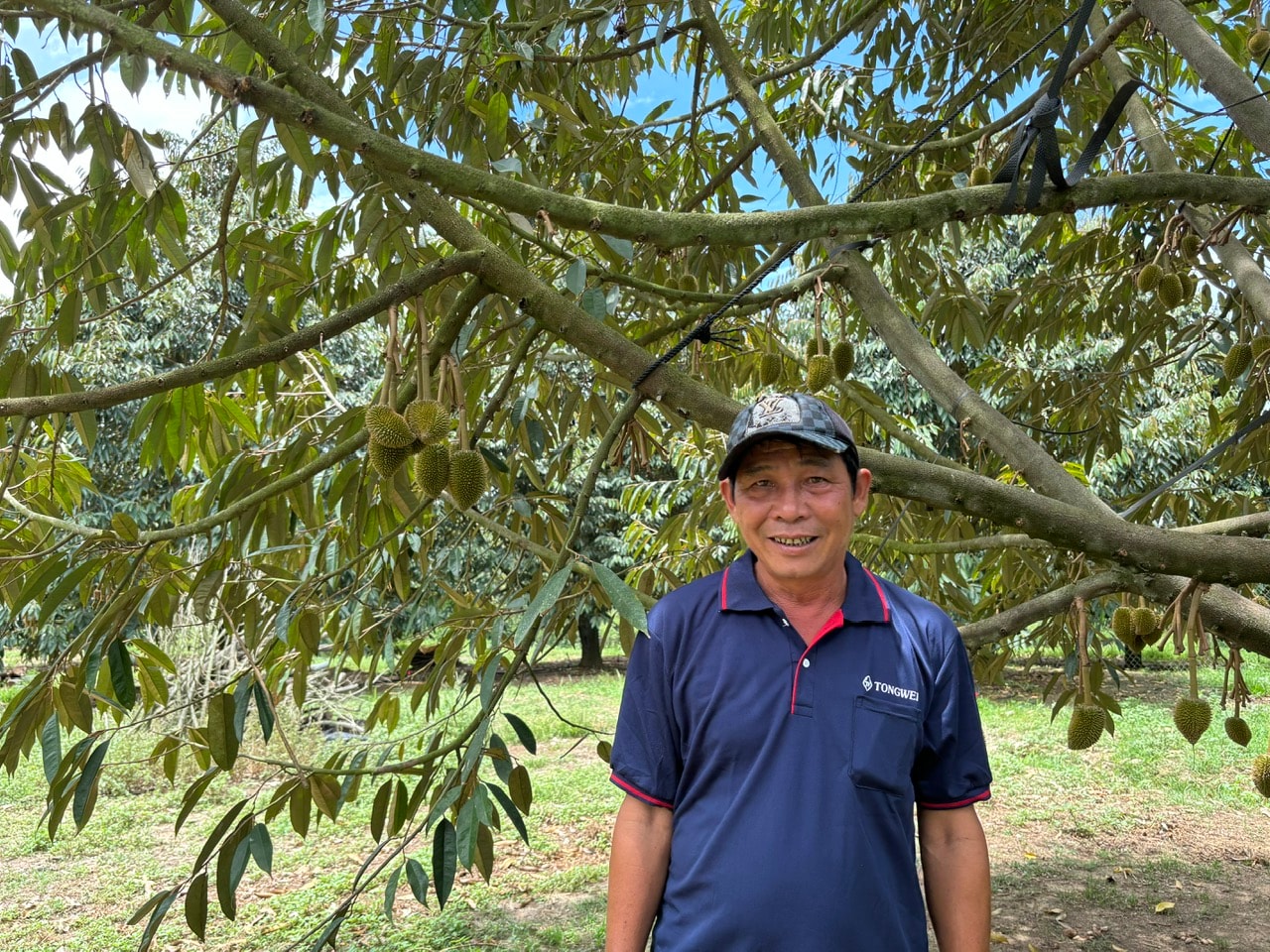 Ông nông dân Nguyễn Tuấn Quàng