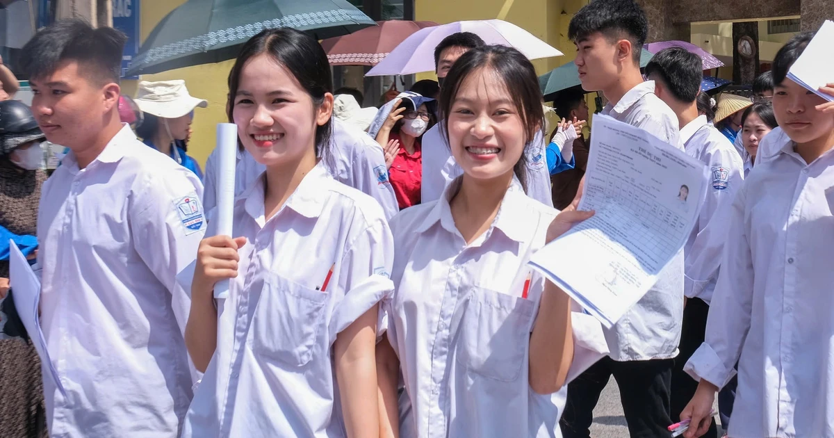 Bac Ninh tiene 880 exámenes con 10 puntos en el examen de graduación de la escuela secundaria.