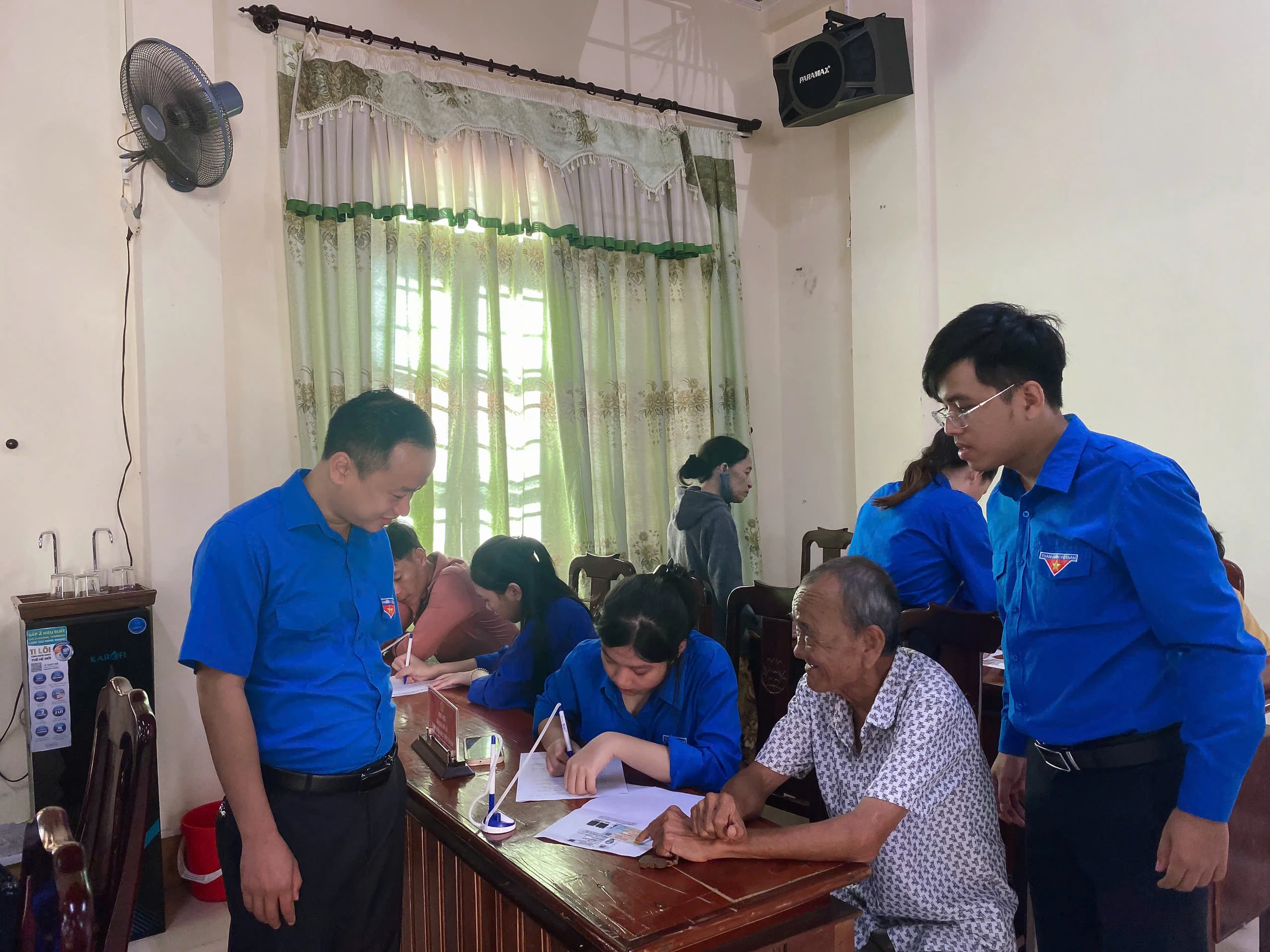 Lực lượng “áo xanh” góp sức hỗ trợ vận hành chính quyền 2 cấp
