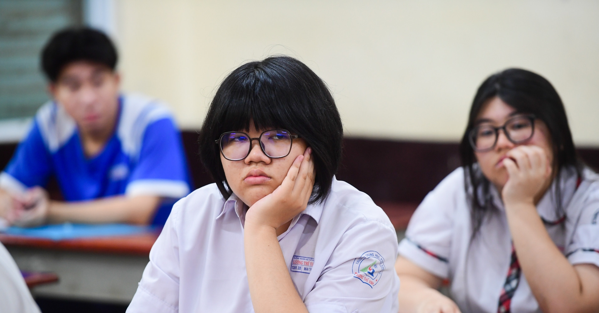 Đề khó nhưng điểm môn tiếng Anh không thấp vì chỉ học sinh khá, giỏi dự thi