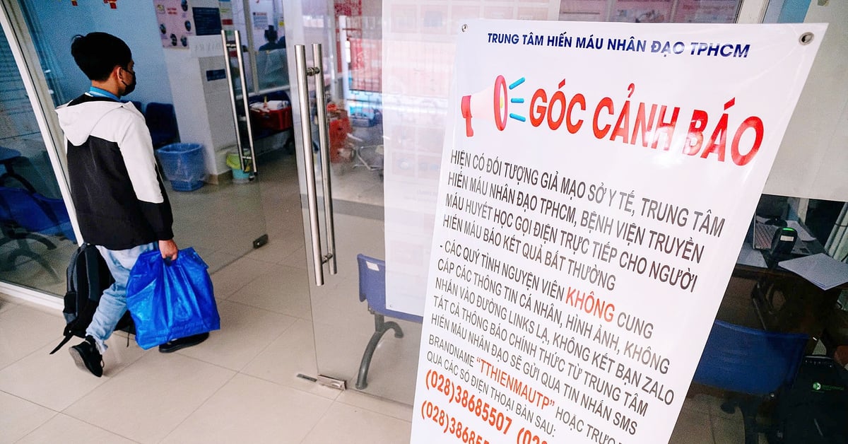 Chiêu trò lừa đảo mới: Hù dọa người hiến máu để chiếm đoạt tài sản